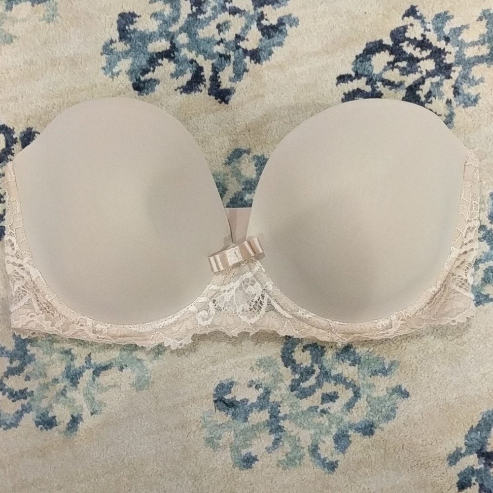 Simone Perele strapless nude bra
